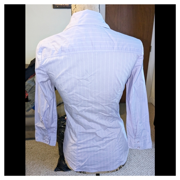 New York & Company Stretch XS button up blouse - Picture 3 of 3